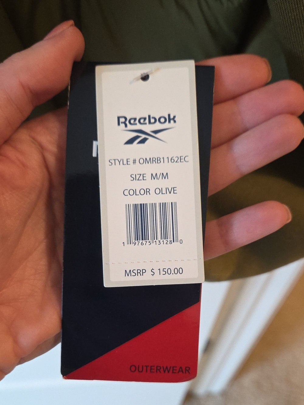 NWT Reebok Coat - Picture 7 of 9